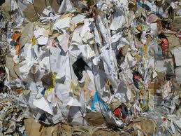picture of mixed office waste paper